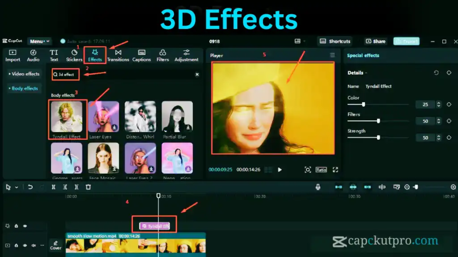 Editing Tools of capcut older version