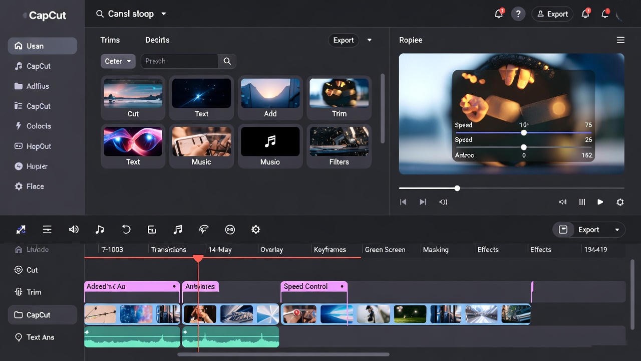 CapCut Video Editing Tutorial for Beginners 
