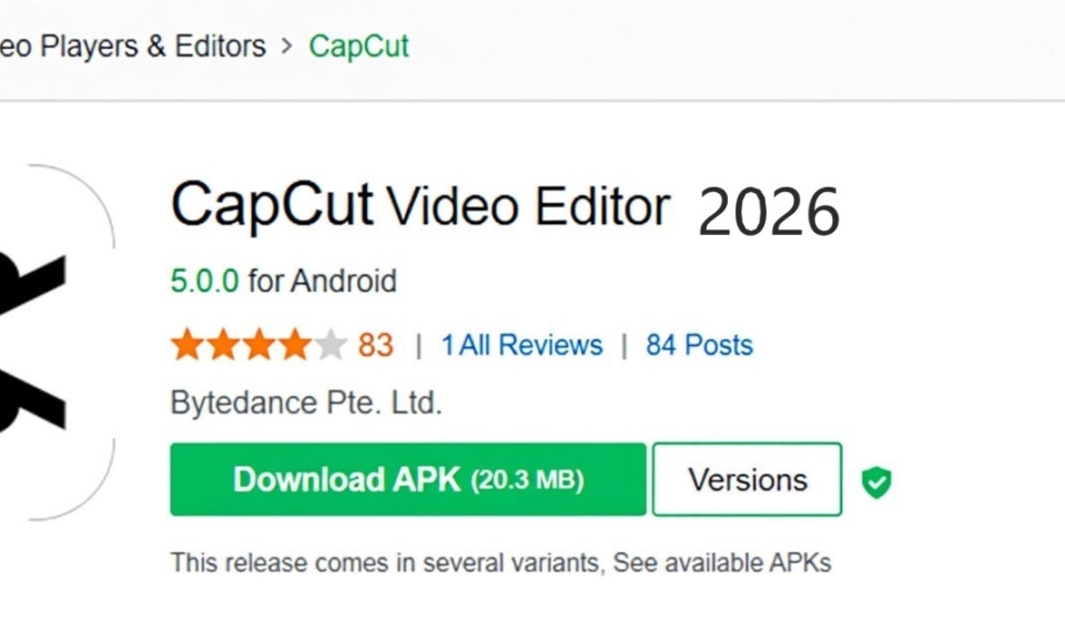 How to Download CapCut For windows in in 2026?