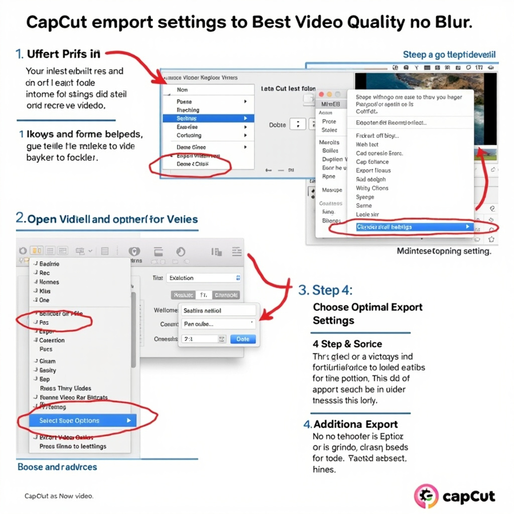 CapCut Export Settings for Best Video Quality (No Blur)
