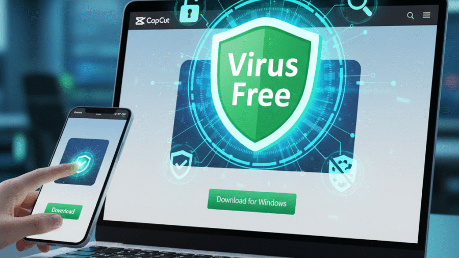 CapCut download without a virus