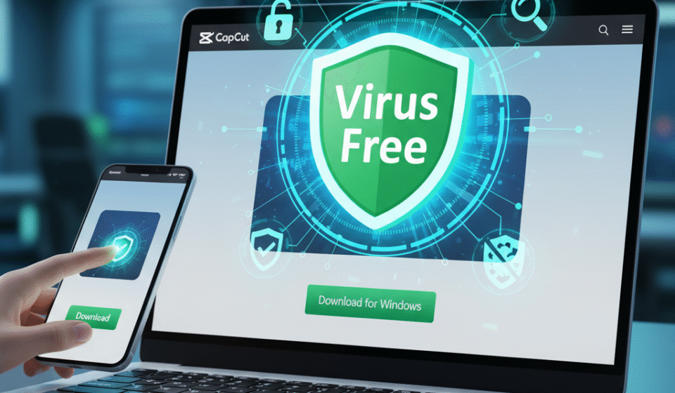 CapCut download without a virus