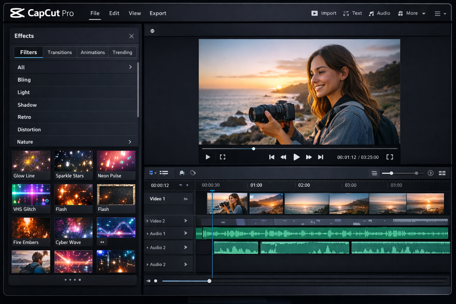 CapCut Pro Effects Library